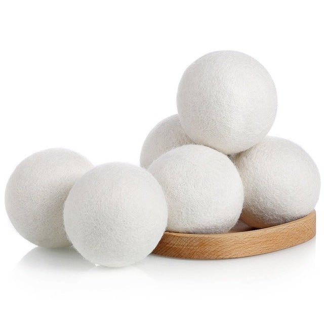 ニュージーランド産の羊毛100%でできたドライヤーボール（1セット6個入り） - 株式会社モルス
